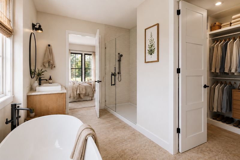 Home Plan - Interior - Master Bathroom for Country House Plan #48-1228 - 3 bed, 2.5 bath