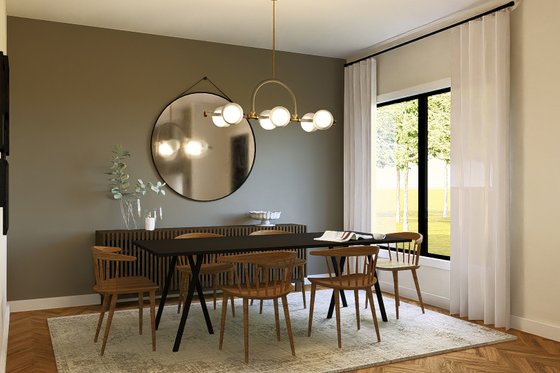 Interior - Dining Room for Barndominium House Plan #1064-318 - 3 bed, 2.5 bath