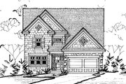 Traditional Style House Plan - 3 Beds 3 Baths 2196 Sq/Ft Plan #20-2275 