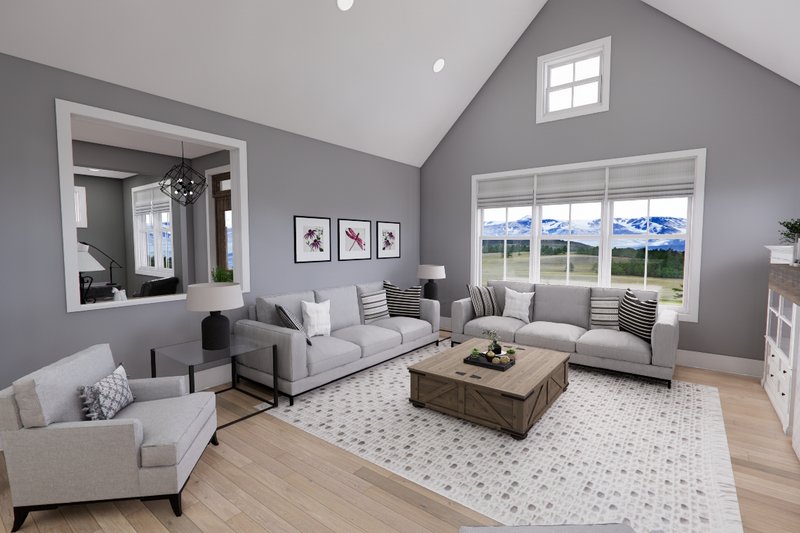 Dream House Plan - Interior - Family Room 3 for Farmhouse House Plan #51-1251 - 3 bed, 3.5 bath