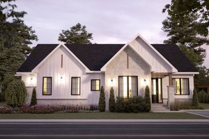 Farmhouse Exterior - Front Elevation Plan #23-2396