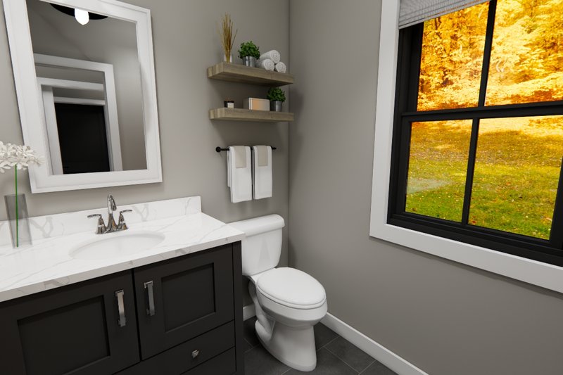 Home Plan - Interior - Bathroom for Farmhouse House Plan #51-1371 - 4 bed, 3.5 bath