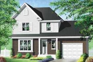 Traditional Exterior - Front Elevation Plan #25-250