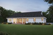 Farmhouse Style House Plan - 3 Beds 2 Baths 1592 Sq/Ft Plan #48-1126 