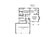 Craftsman Style House Plan - 4 Beds 3 Baths 2456 Sq/Ft Plan #112-307 Floor 