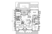 Mediterranean Style House Plan - 7 Beds 8.5 Baths 7883 Sq/Ft Plan #420-249 