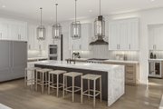Cottage Style House Plan - 5 Beds 3.5 Baths 2891 Sq/Ft Plan #455-408 