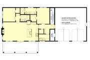 Barndominium Style House Plan - 2 Beds 2 Baths 1260 Sq/Ft Plan #430-394 