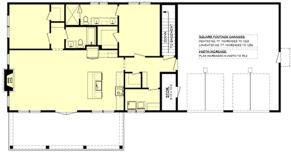 Home Plan - Barndominium Floor Plan - Other Floor Plan #430-394