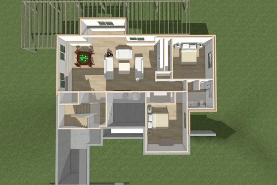 Interior - Other for Modern House Plan #49-291 - 4 bed, 3.5 bath