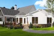 Craftsman Style House Plan - 4 Beds 2.5 Baths 3224 Sq/Ft Plan #54-571 