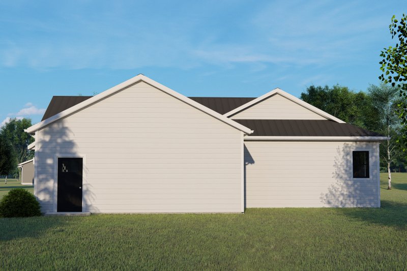 House Blueprint - Exterior - Other Elevation for Ranch House Plan #1064-174 - 3 bed, 3 bath