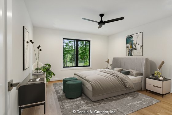 Interior - Bedroom 1 for Contemporary House Plan #929-268 - 4 bed, 3.5 bath