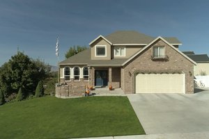 Exterior - Front Elevation 3 for Traditional House Plan #1060-49 - 3 bed, 2.5 bath