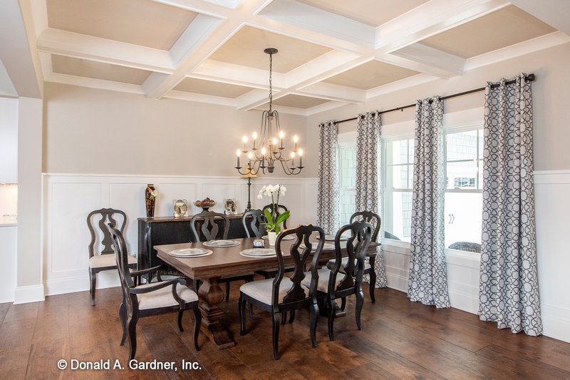 Dream House Plan - Interior - Dining Room for Craftsman House Plan #929-1110 - 4 bed, 3.5 bath