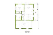 Farmhouse Style House Plan - 1 Beds 1 Baths 624 Sq/Ft Plan #1106-169 Floor 