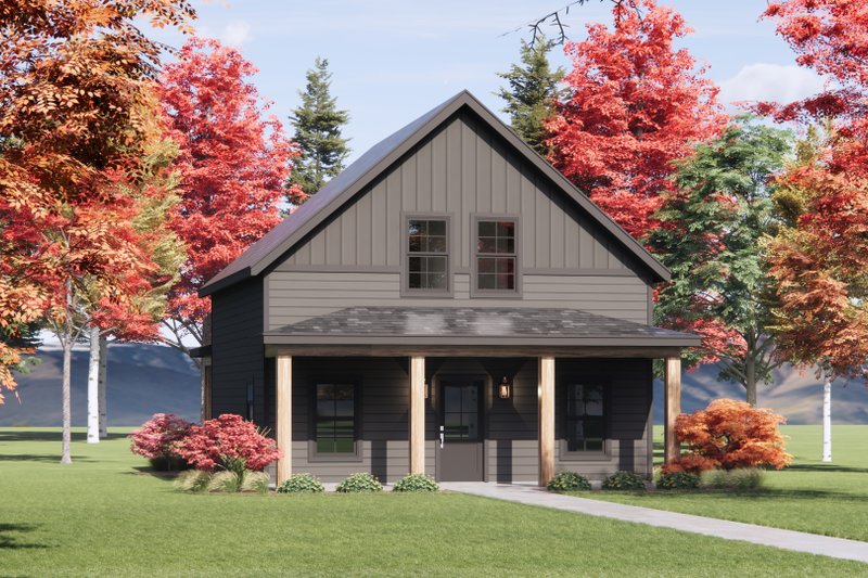 Architectural House Design - Exterior - Front Elevation 5 for Bungalow House Plan #1096-169 - 3 bed, 2 bath
