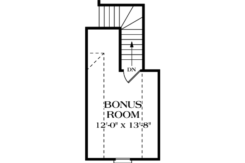 Architectural House Design - Floor Plan - Other Floor for Traditional House Plan #453-66 - 3 bed, 2 bath