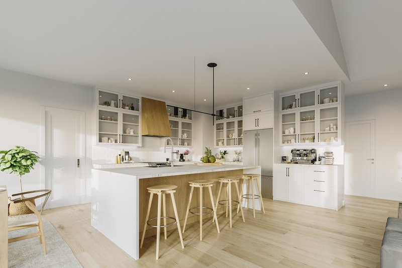 Home Plan - Interior - Kitchen for Farmhouse House Plan #23-2769 - 3 bed, 2 bath