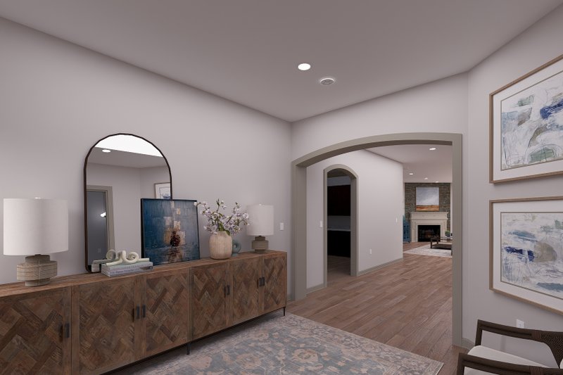 House Blueprint - Interior - Other for Traditional House Plan #1060-474 - 2 bed, 2 bath