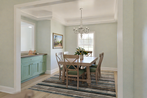 Interior - Dining Room for Farmhouse House Plan #1099-13 - 4 bed, 2.5 bath