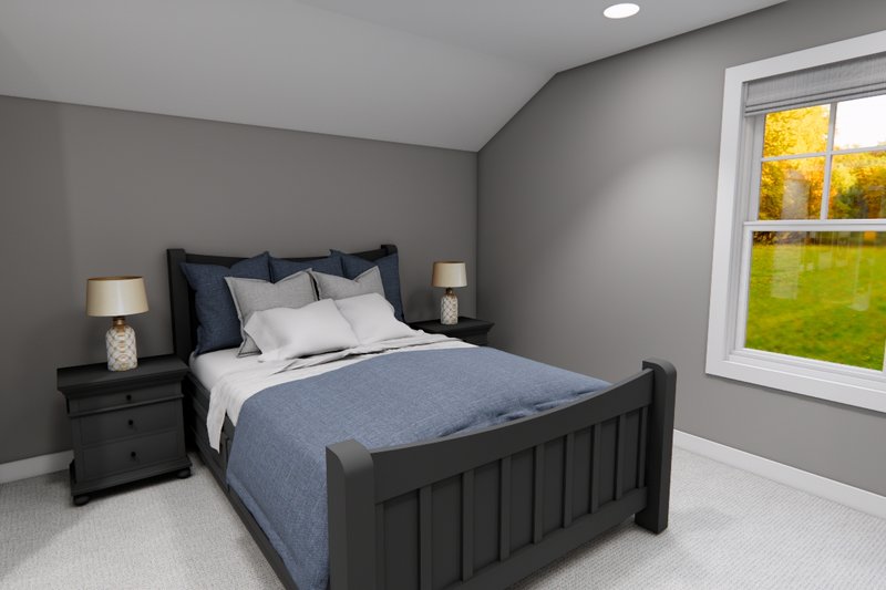 Home Plan - Interior - Bedroom 4 for Craftsman House Plan #51-1368 - 4 bed, 3.5 bath