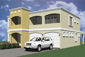 Exterior - Other Elevation for Modern House Plan #495-4 - 3 bed, 2.5 bath