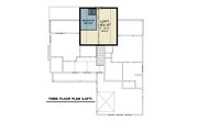 Contemporary Style House Plan - 3 Beds 2.5 Baths 2105 Sq/Ft Plan #1070-244 