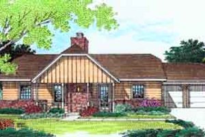 Traditional Exterior - Front Elevation Plan #45-228