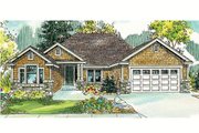 Craftsman Style House Plan - 3 Beds 2 Baths 2055 Sq/Ft Plan #124-765 