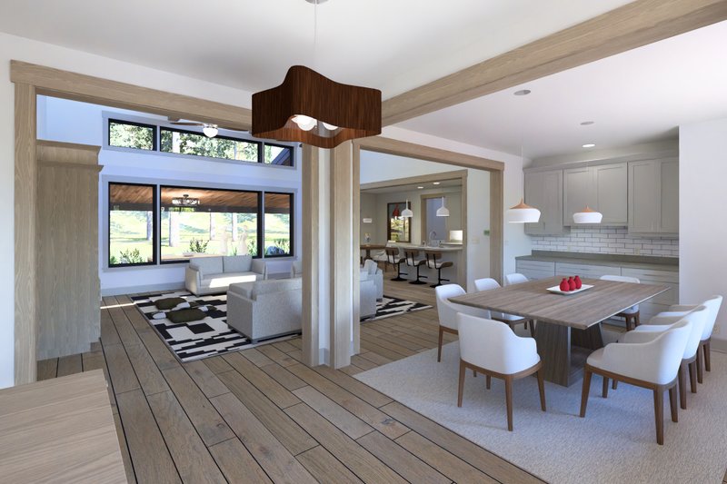 Home Plan - Interior - Entry for Modern House Plan #1069-45 - 3 bed, 2.5 bath