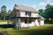 Farmhouse Style House Plan - 1 Beds 1 Baths 800 Sq/Ft Plan #1099-10 