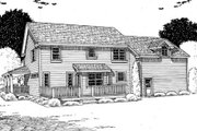 Country Style House Plan - 4 Beds 2.5 Baths 2260 Sq/Ft Plan #312-471 