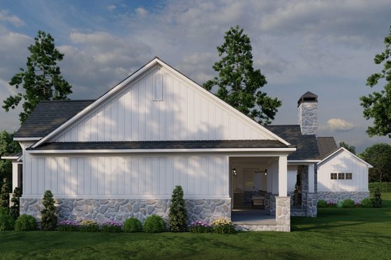 Exterior - Other Elevation for Farmhouse House Plan #923-404 - 3 bed, 3.5 bath