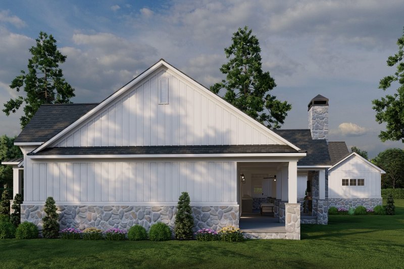 House Blueprint - Exterior - Other Elevation for Farmhouse House Plan #923-404 - 3 bed, 3.5 bath