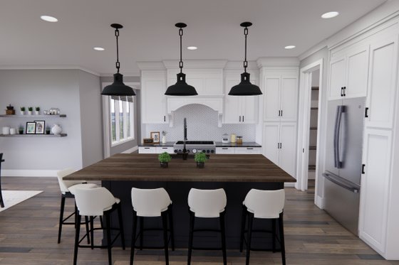 Interior - Kitchen for Farmhouse House Plan #51-1246 - 3 bed, 2 bath