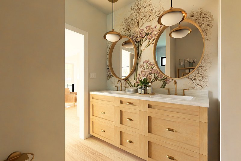 Dream House Plan - Interior - Master Bathroom for Ranch House Plan #126-246 - 2 bed, 2 bath