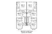 Cottage Style House Plan - 6 Beds 5 Baths 3134 Sq/Ft Plan #513-2253 