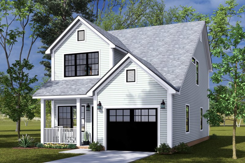 House Design - Exterior - Other Elevation for Cottage House Plan #513-2313 - 3 bed, 2.5 bath