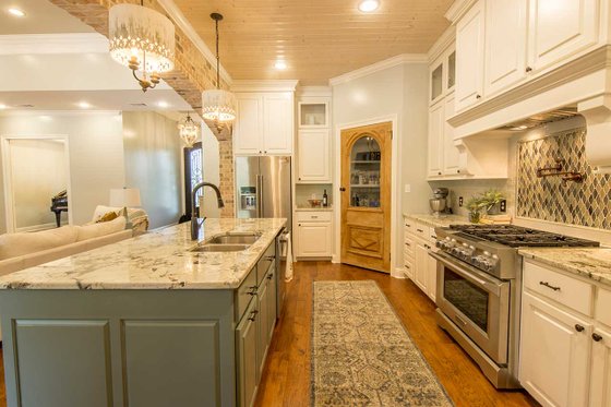 Interior - Kitchen 2 for Prairie House Plan #930-463 - 3 bed, 3.5 bath