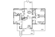 Modern Style House Plan - 3 Beds 2.5 Baths 3109 Sq/Ft Plan #60-453 