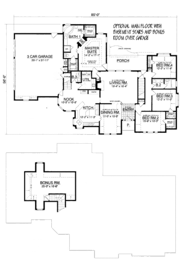 House Design - European Floor Plan - Other Floor Plan #40-147