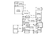 European Style House Plan - 5 Beds 5.5 Baths 4540 Sq/Ft Plan #411-626 