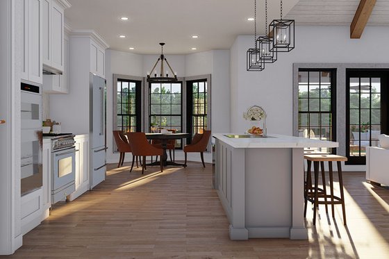 Interior - Kitchen 3 for Traditional House Plan #923-317 - 4 bed, 3.5 bath