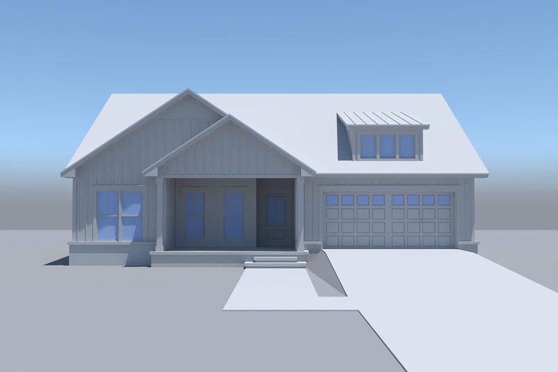 House Blueprint - User Generated for Farmhouse House Plan #430-452 - 3 bed, 2 bath