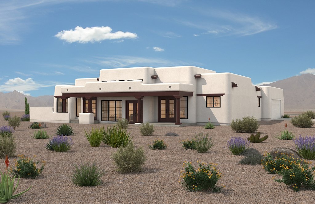 Adobe Ranch House Style