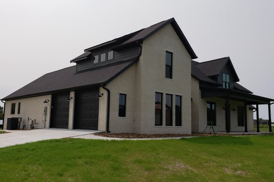 Exterior - Front Elevation 10 for Barndominium House Plan #430-165 - 4 bed, 3.5 bath