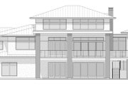 Contemporary Style House Plan - 5 Beds 4.5 Baths 6179 Sq/Ft Plan #1114-101 Exterior 