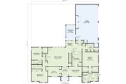 Traditional Style House Plan - 4 Beds 4.5 Baths 5129 Sq/Ft Plan #17-1014 Floor 
