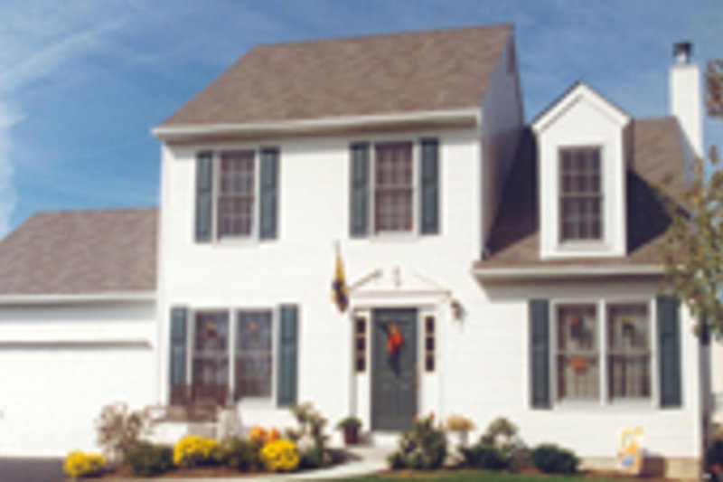 House Blueprint - Country Exterior - Front Elevation Plan #1053-7